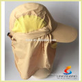 UV 50 + protección al aire libre Multifuncional Flap Cap con sombrero desmontable sombrero Shield y máscara facial perfecta para la pesca de senderismo